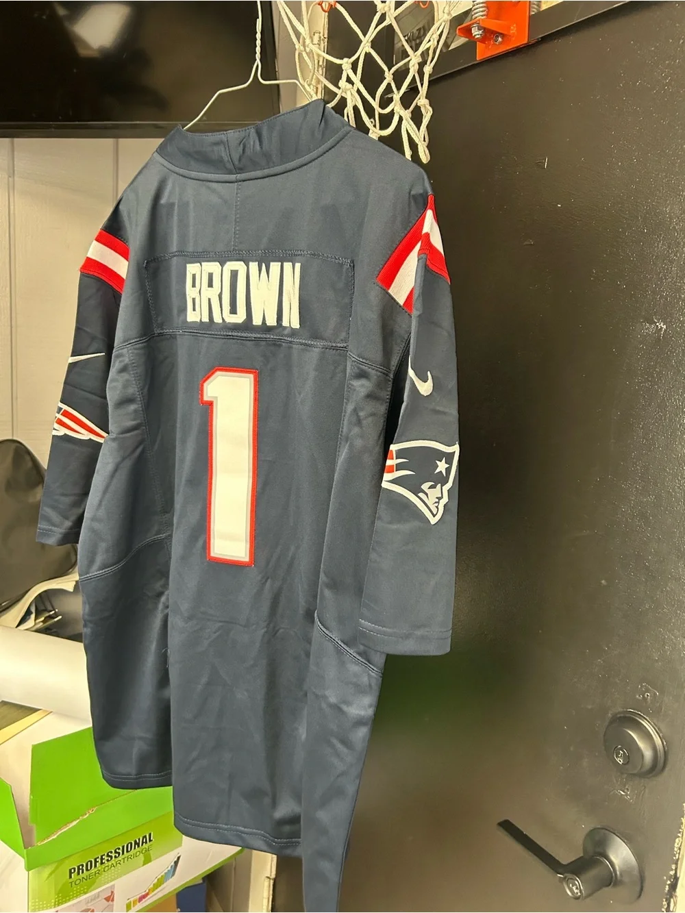 Nike NFL New England Patriots AJ Brown #1 jersey